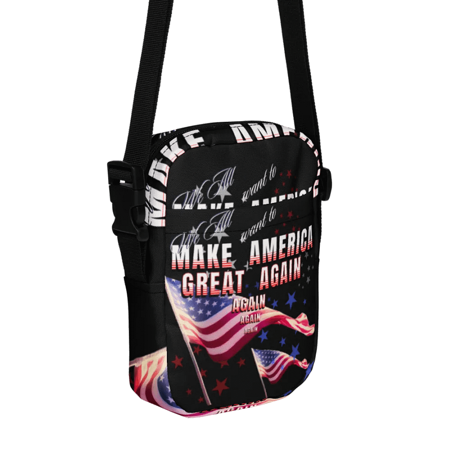 American Dream All-Over Crossbody Bag Trump moms dads friends product image (5)