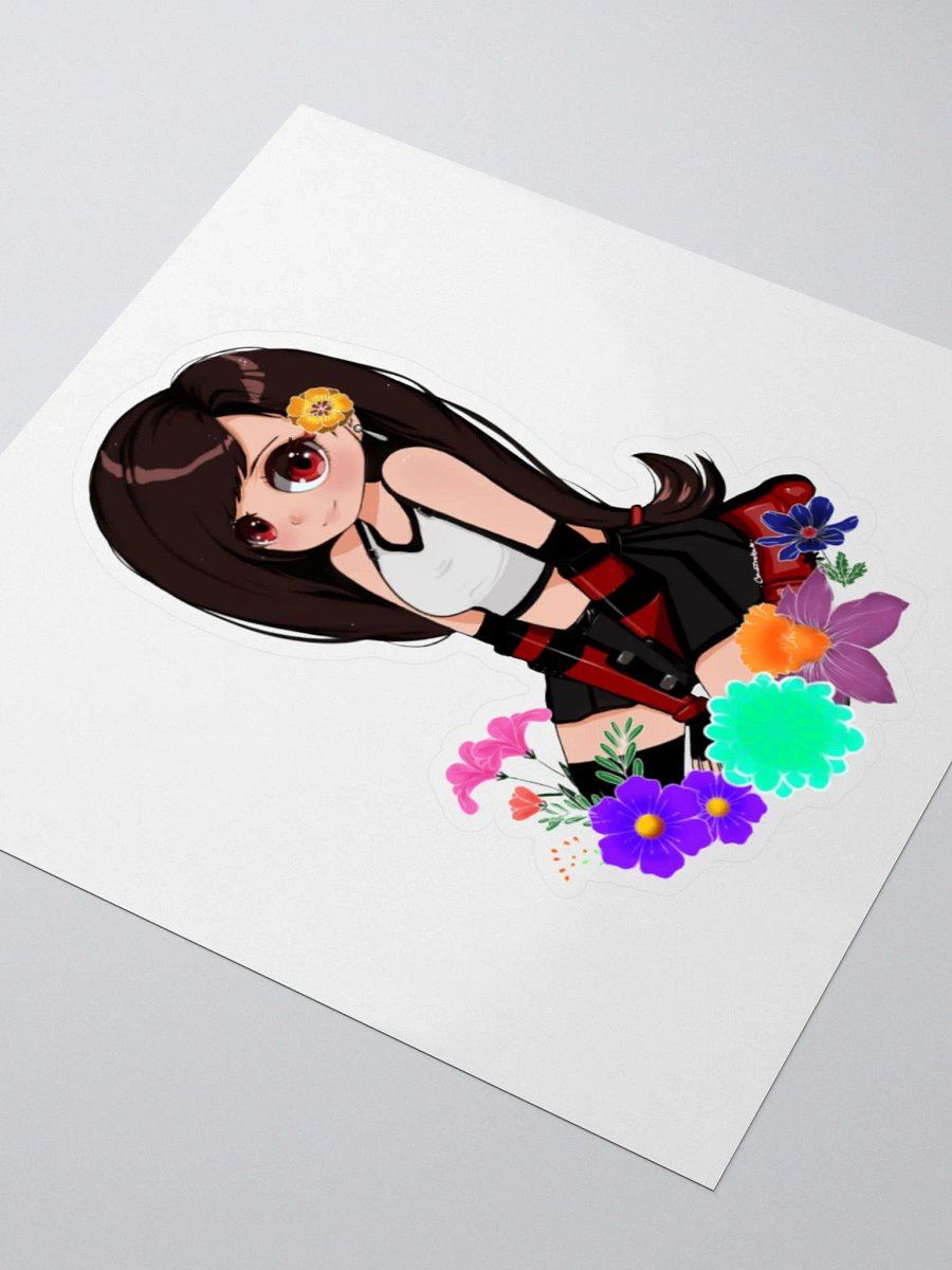 Flower girl Tifa Sticker product image (2)
