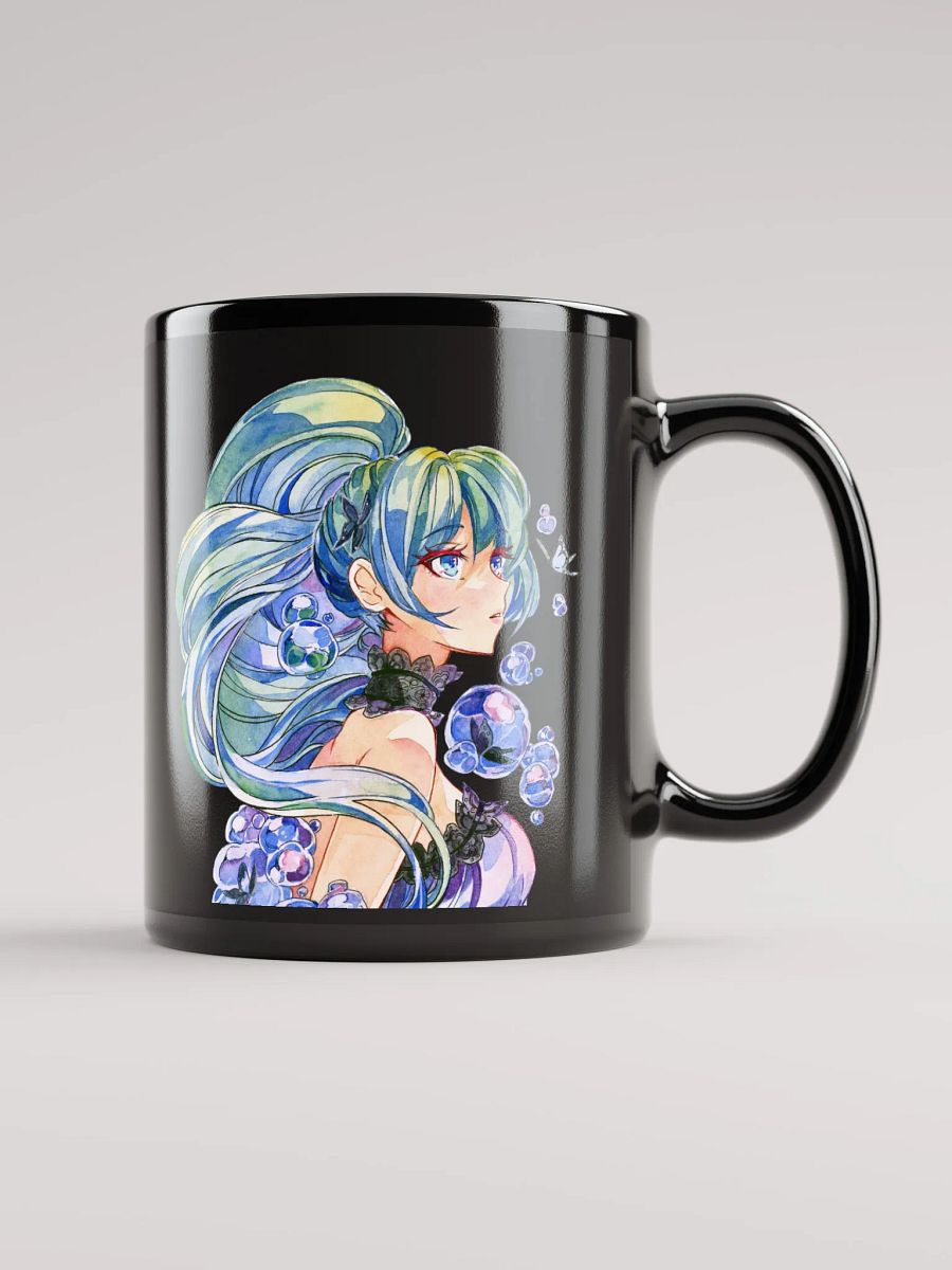 Bubble up from Dream Black Glossy Mug product image (1)