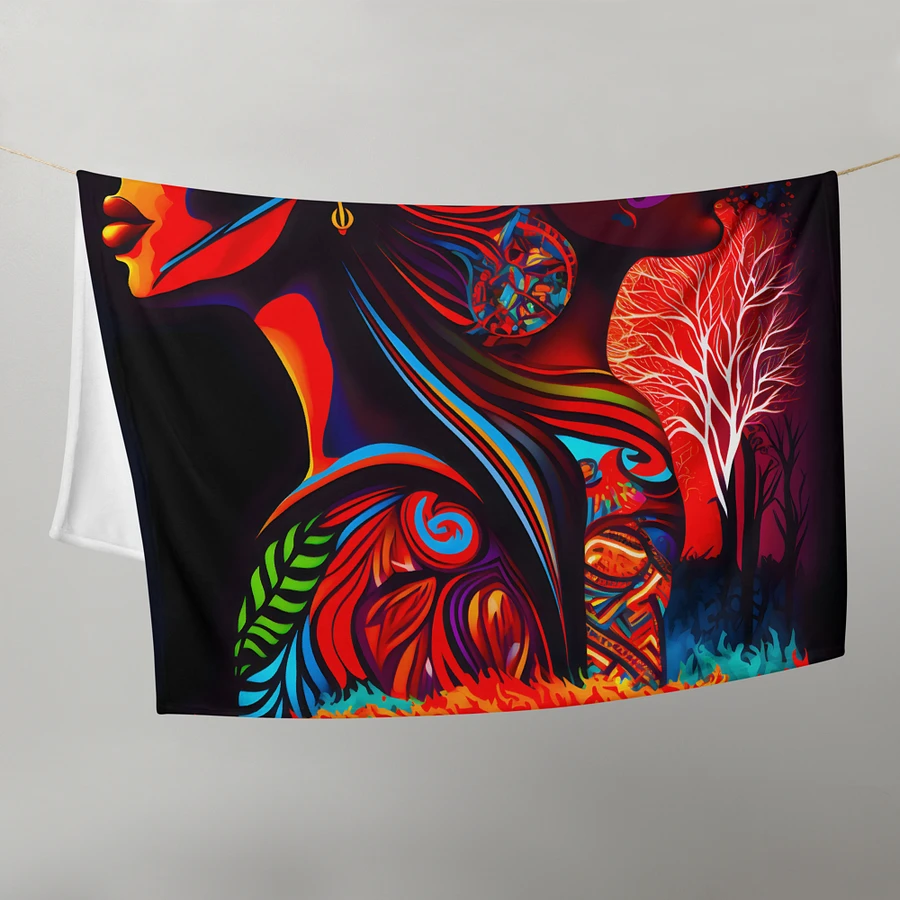 African Art Design Art of Africa Throw Blanket product image (4)
