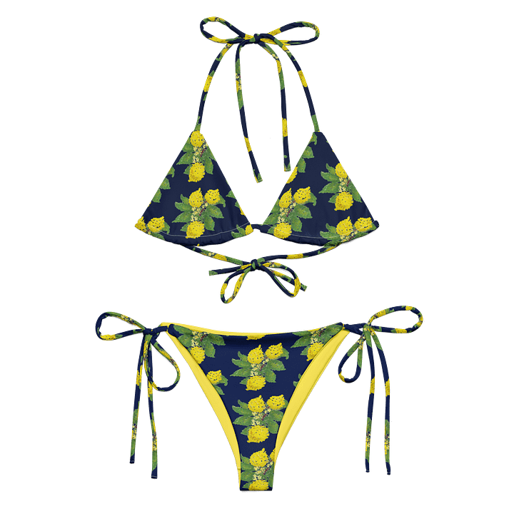 Lemon Love Blue Bikini Set product image (2)