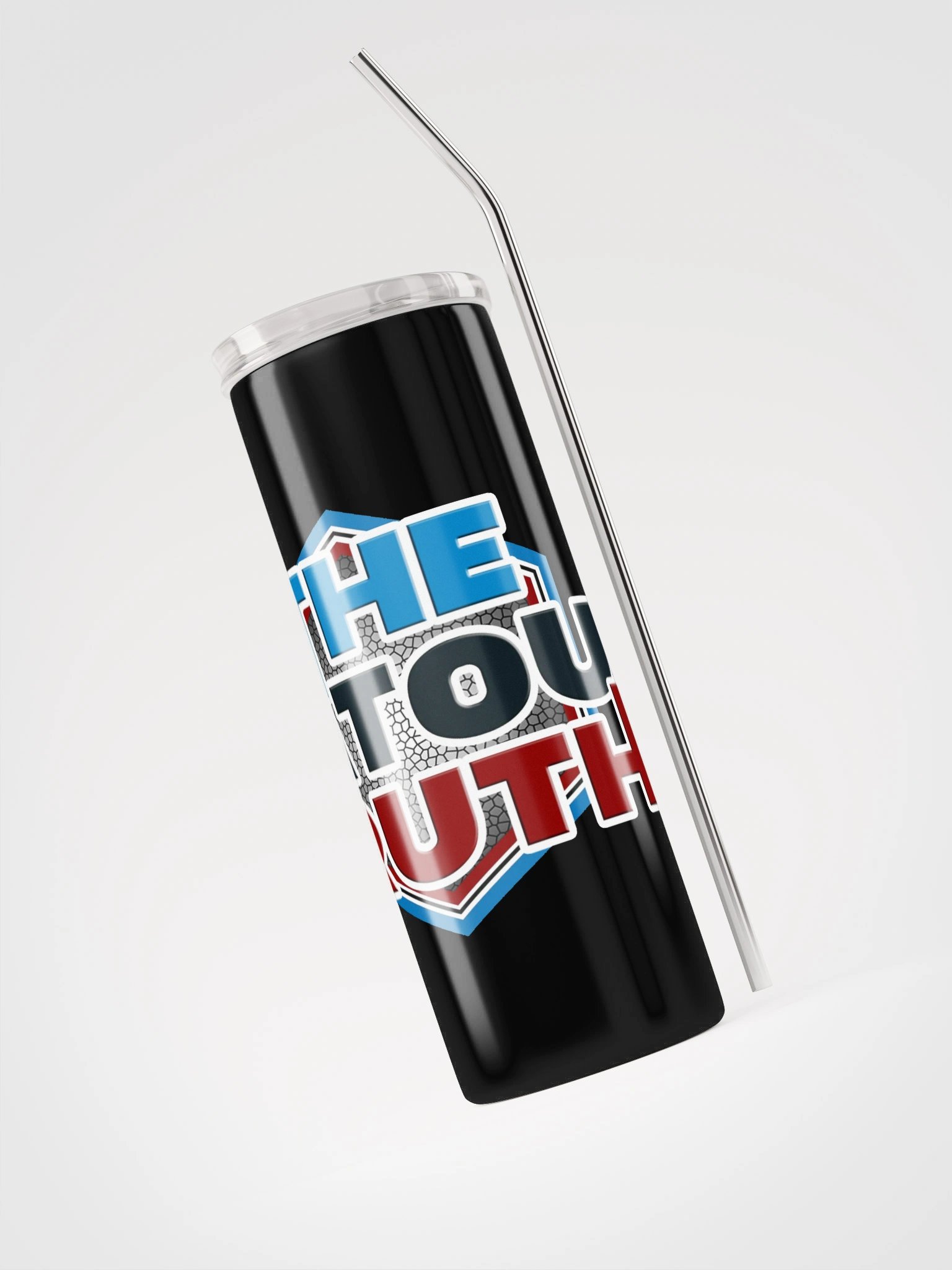 TFOT Blue Hex Stainless Straw Tumbler product image (4)