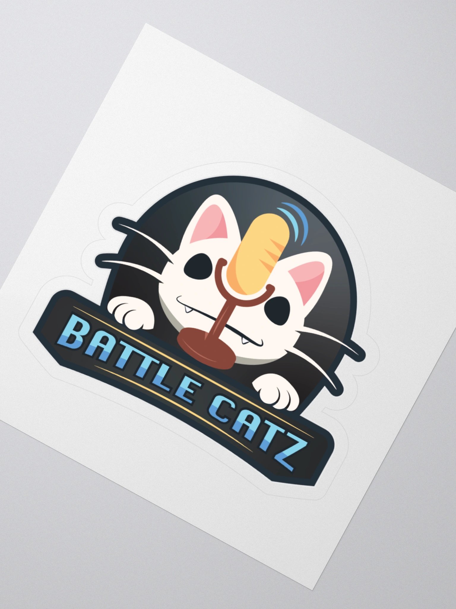 The Battle Catz Podcast Stickers! product image (2)