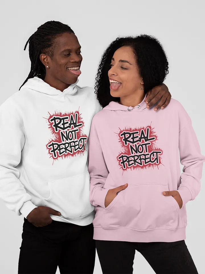 Real not Perfect | Gildan Classic Unisex Hoodie product image (1)