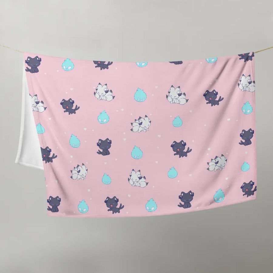meiya, meinya & wisps blanket (pink) product image (9)