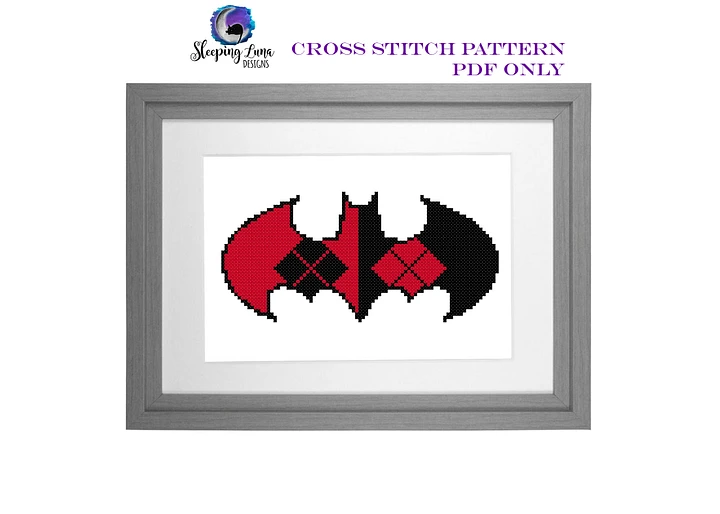 Batty Quinn - Digital Cross Stitch Pattern product image (1)