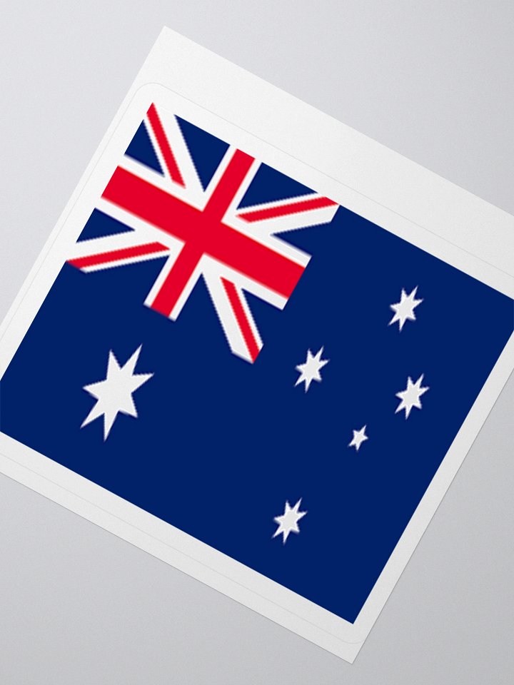 Exclusive Australia Flag Kiss-Cut Stickers - High-Quality Vinyl, Multiple Sizes product image (6)