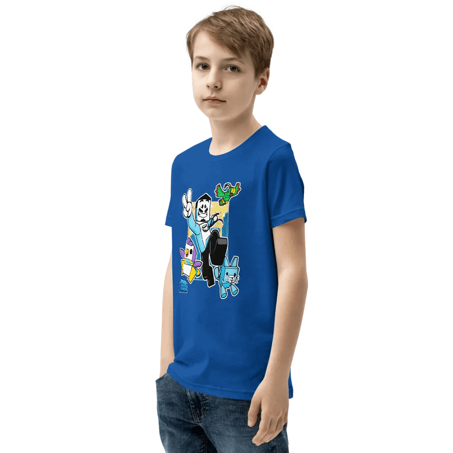 "Press Start!" Pro Gamer's Guide T-Shirt for Kids product image (3)