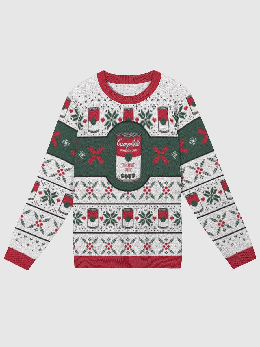 Red & Green Soup Sweater! classic product image (4)