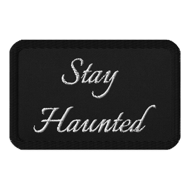 Stay Haunted Patch - Cursive product image (1)