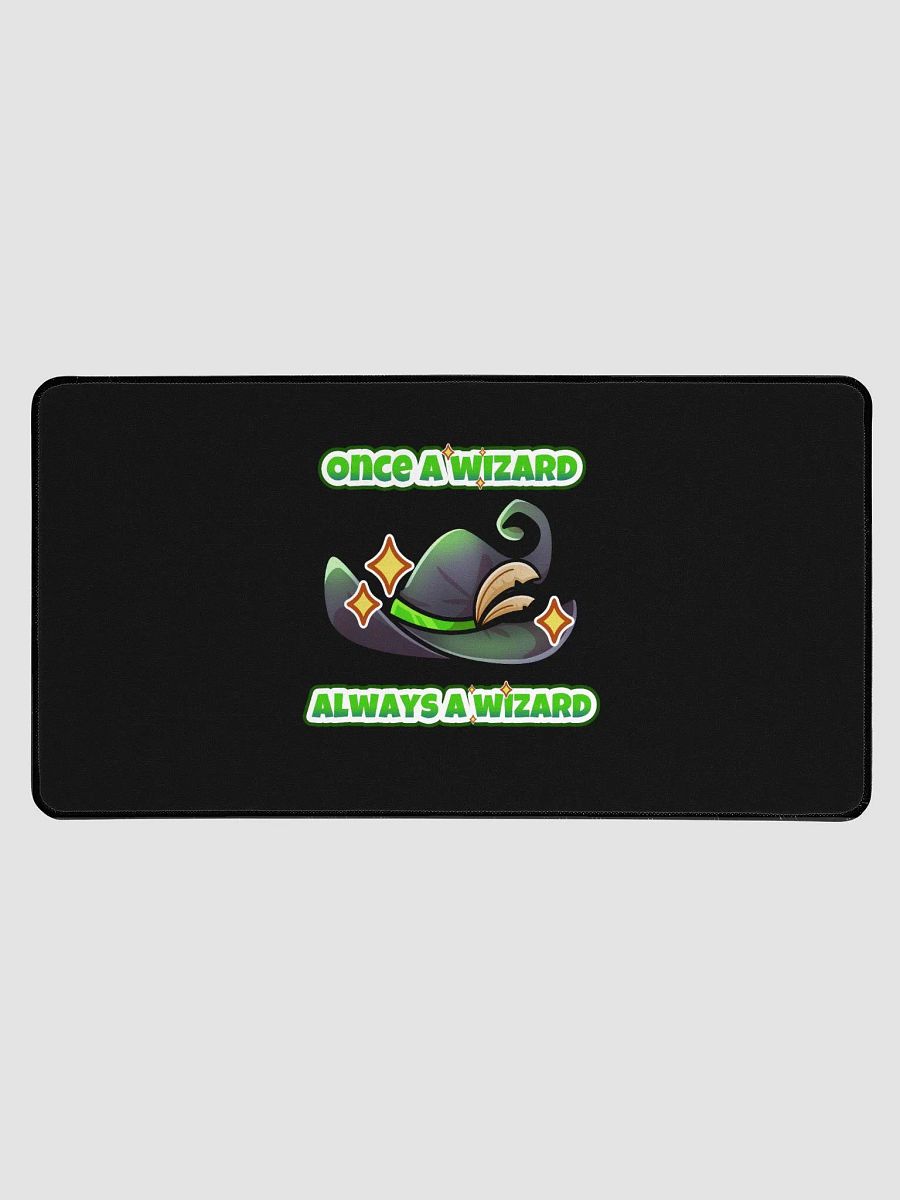 Once a Wizard, Always a Wizard Desk Mat product image (1)