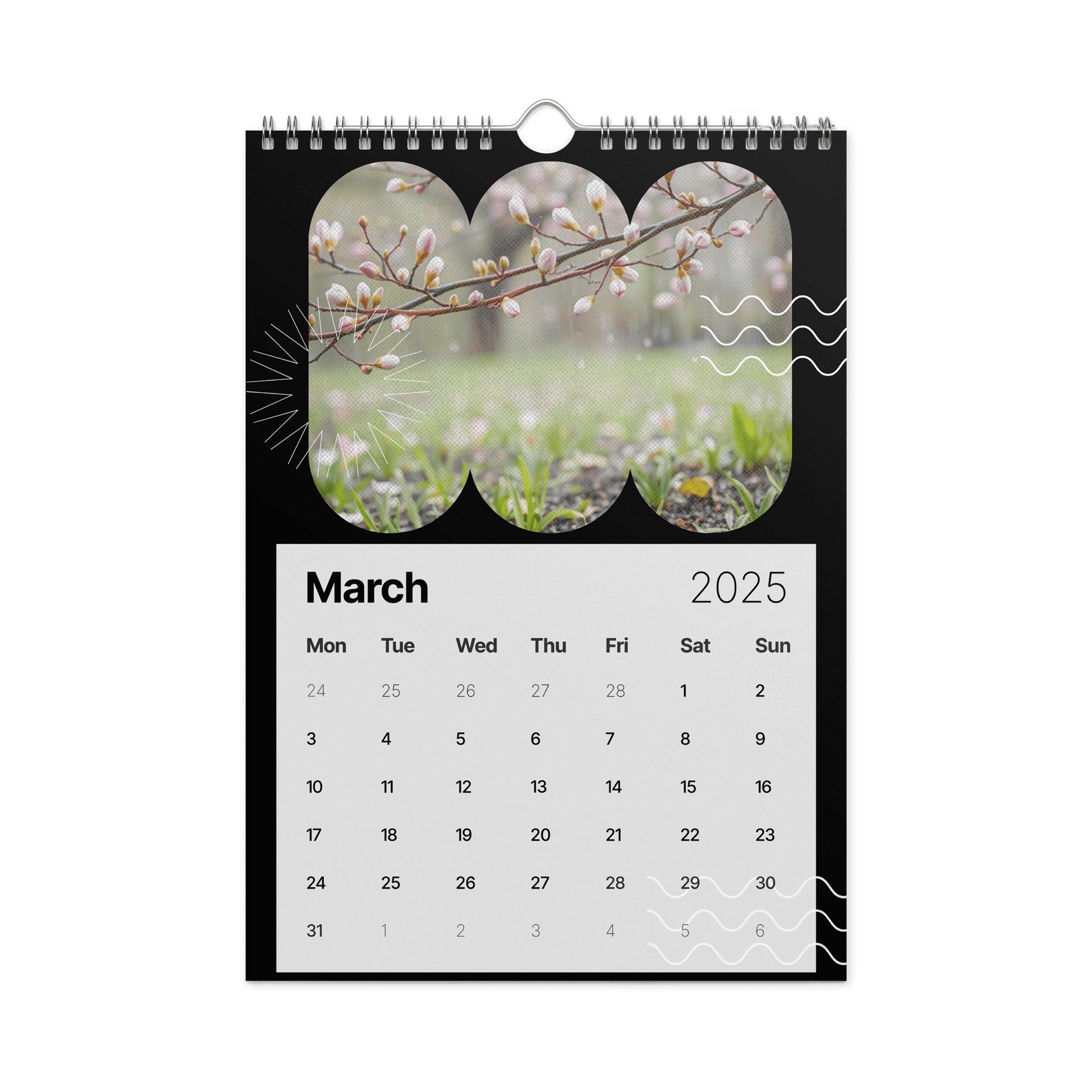 SEASONAL NATURE WALL CALENDAR 2026 product image (9)