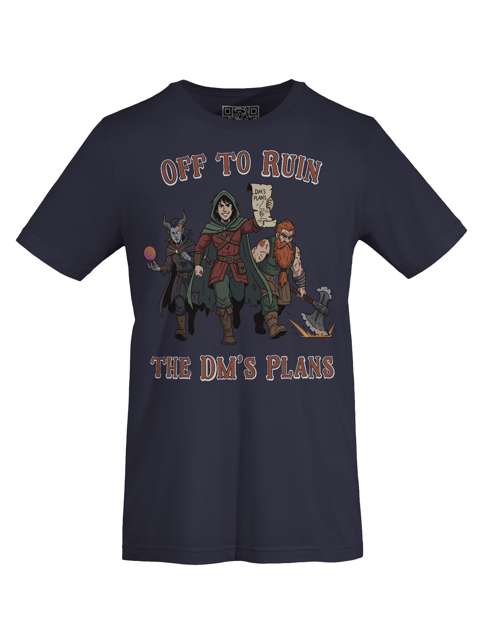 Off to Ruin the DM's Plans Supersoft T-Shirt product image (4)