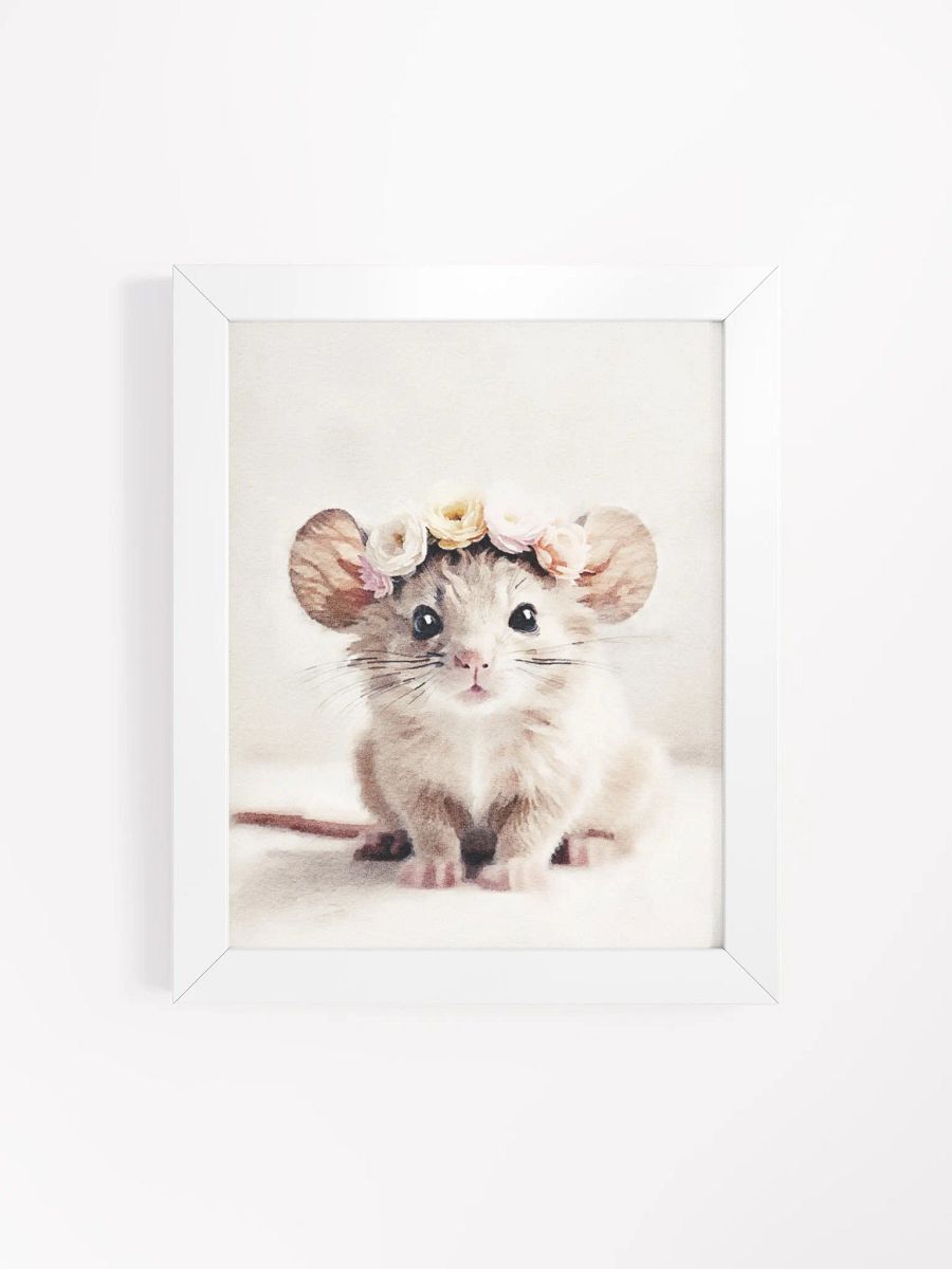 Little Mouse with Flower Crown product image (129)
