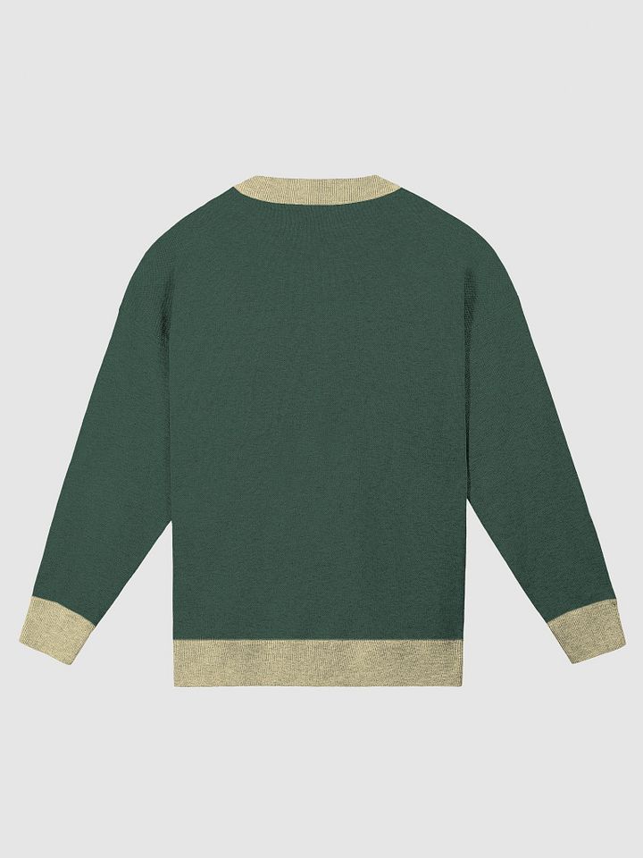 Writer Sweater in Pine Green and Mellow Yellow product image (2)