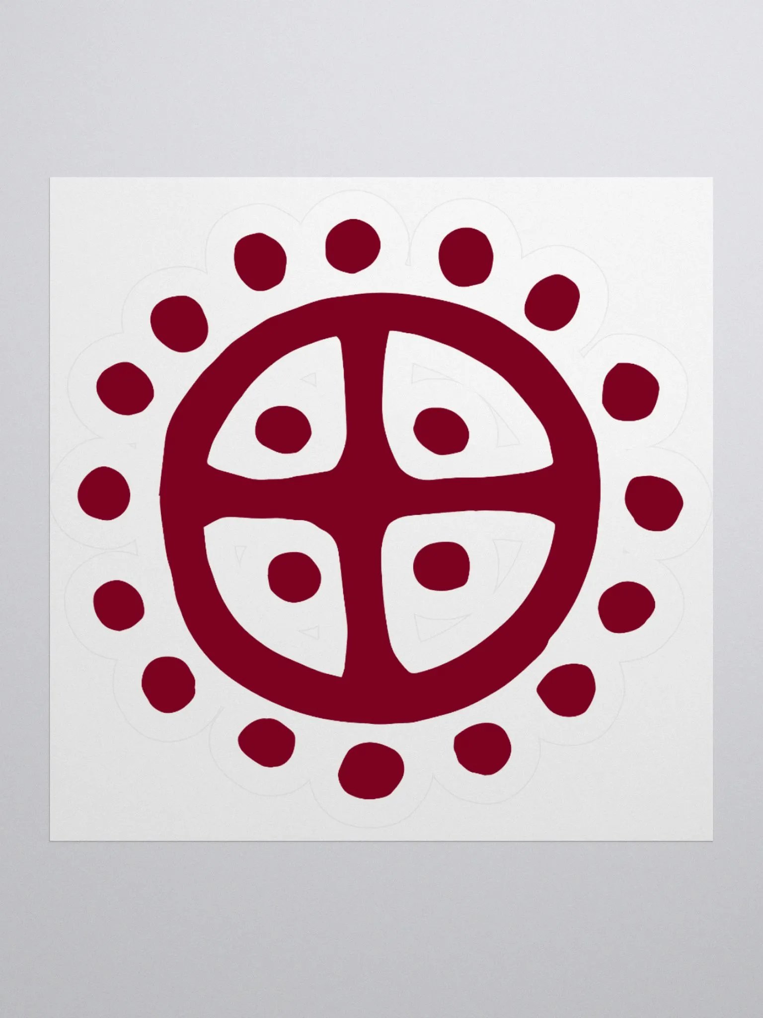 Solar Wheel Sticker product image (1)