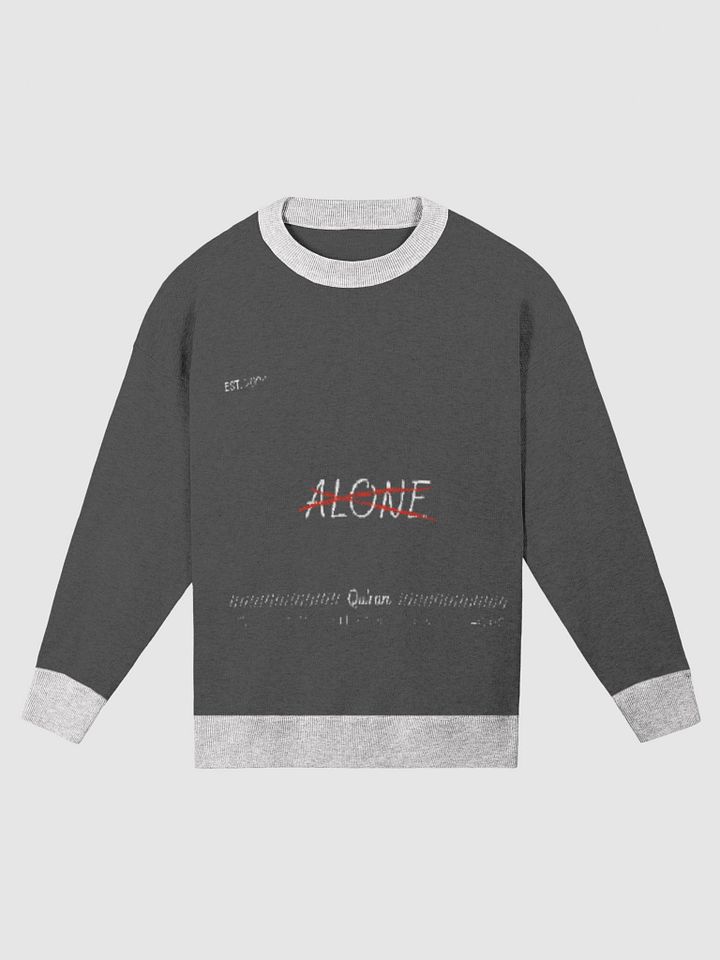 Call upon Me, I will respond to you. – 4060 | Unisex Knitted Crewneck Sweater Relaxed Fit product image (4)