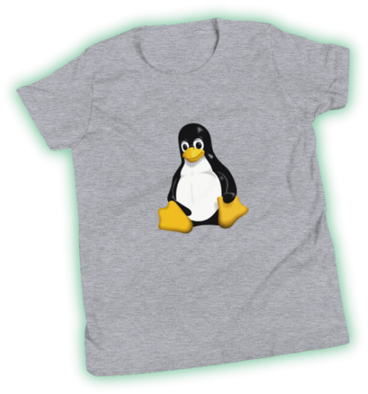 Youth Tux T-Shirt product image (1)