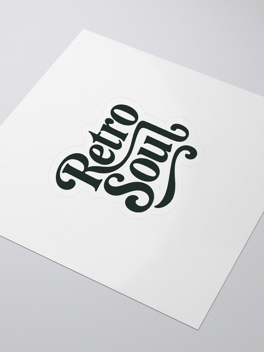 Retro Soul Kiss Cut Stickers product image (3)
