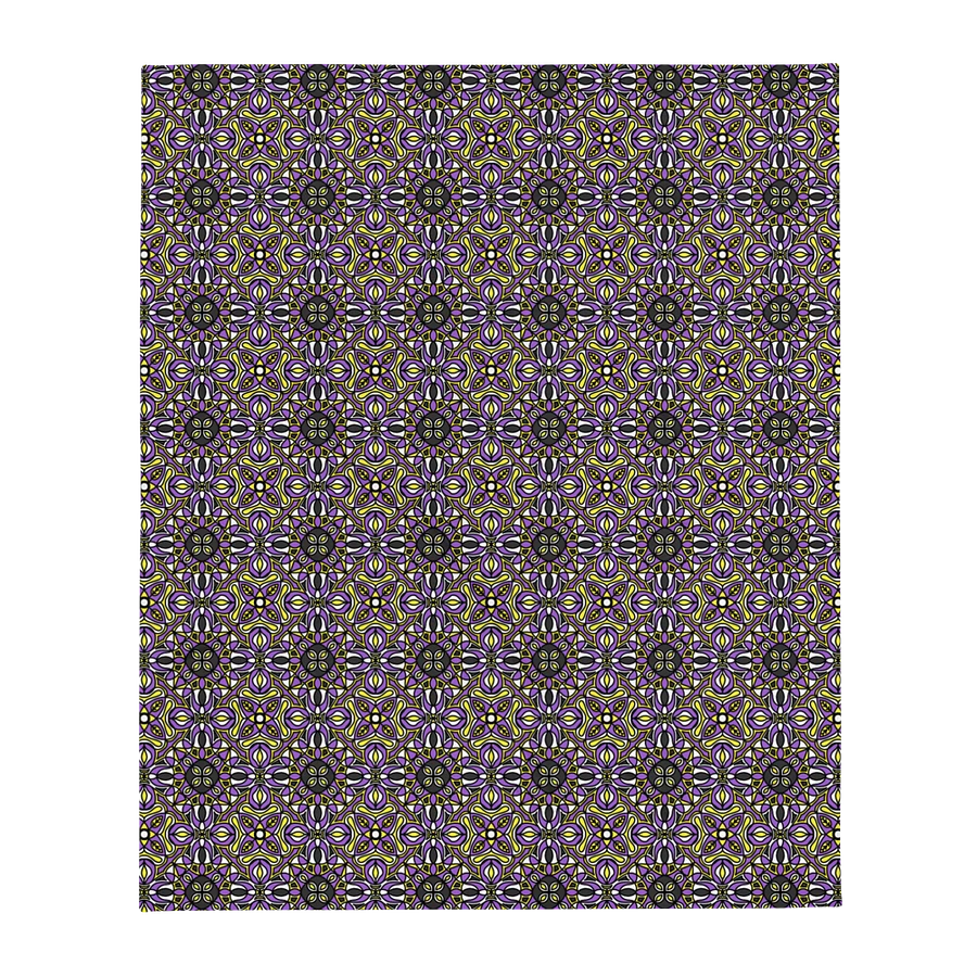 Non-Binary Abstract Cozy Blanket product image (2)