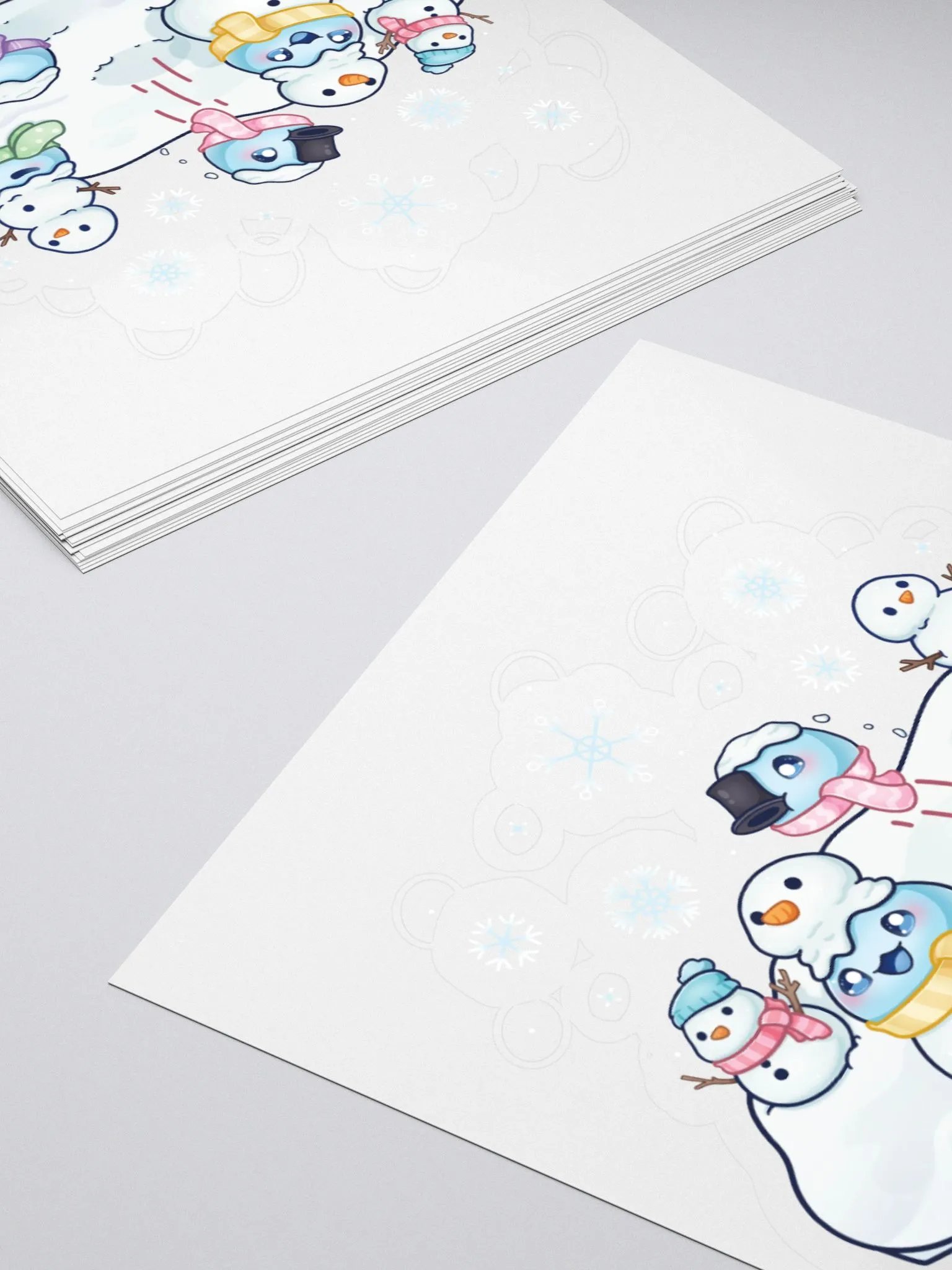 Snow Slime Kiss-Cut Sticker product image (10)
