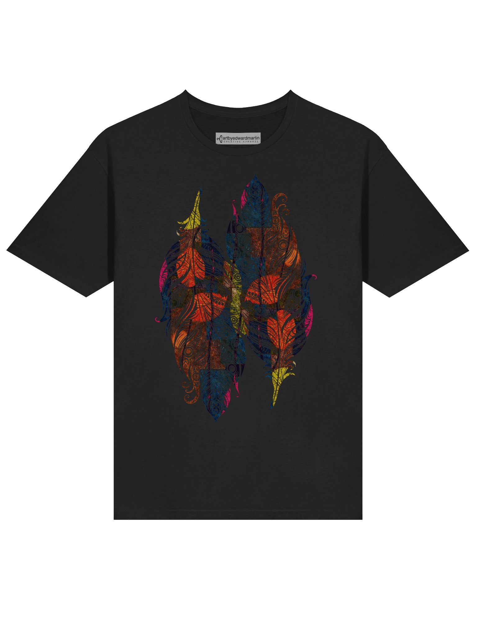 Fantastical Feathers Unisex T-Shirt product image (4)