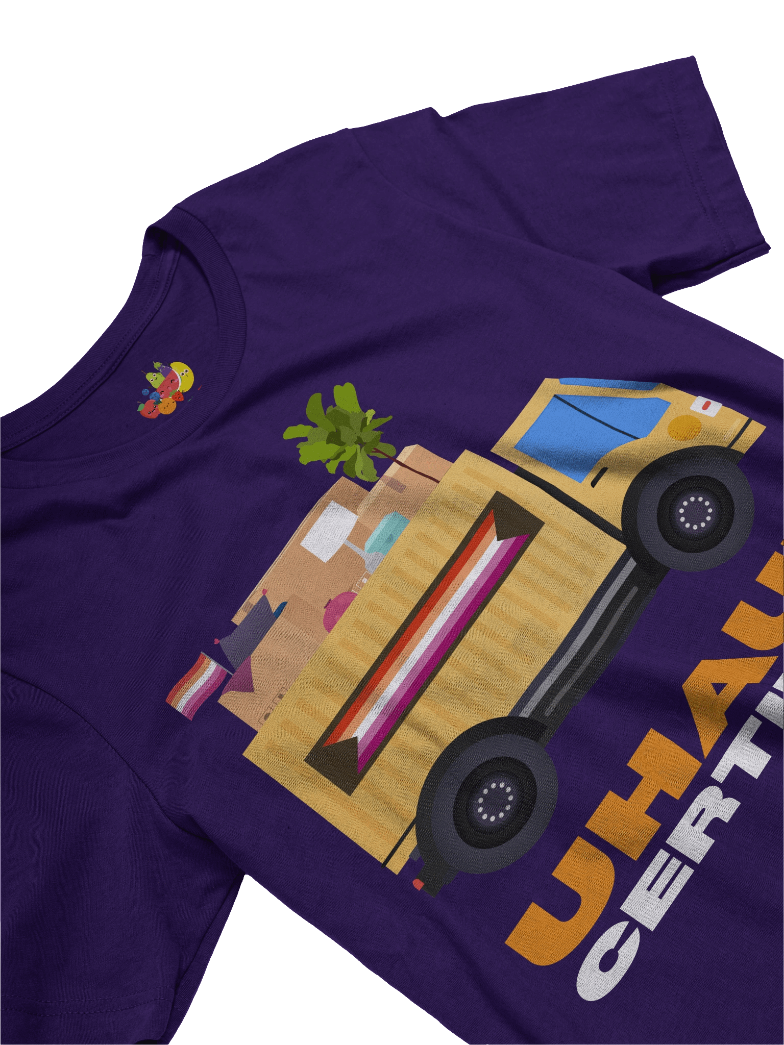 U-Haul Certified Lesbian Pride Tee (Unisex) product image (3)