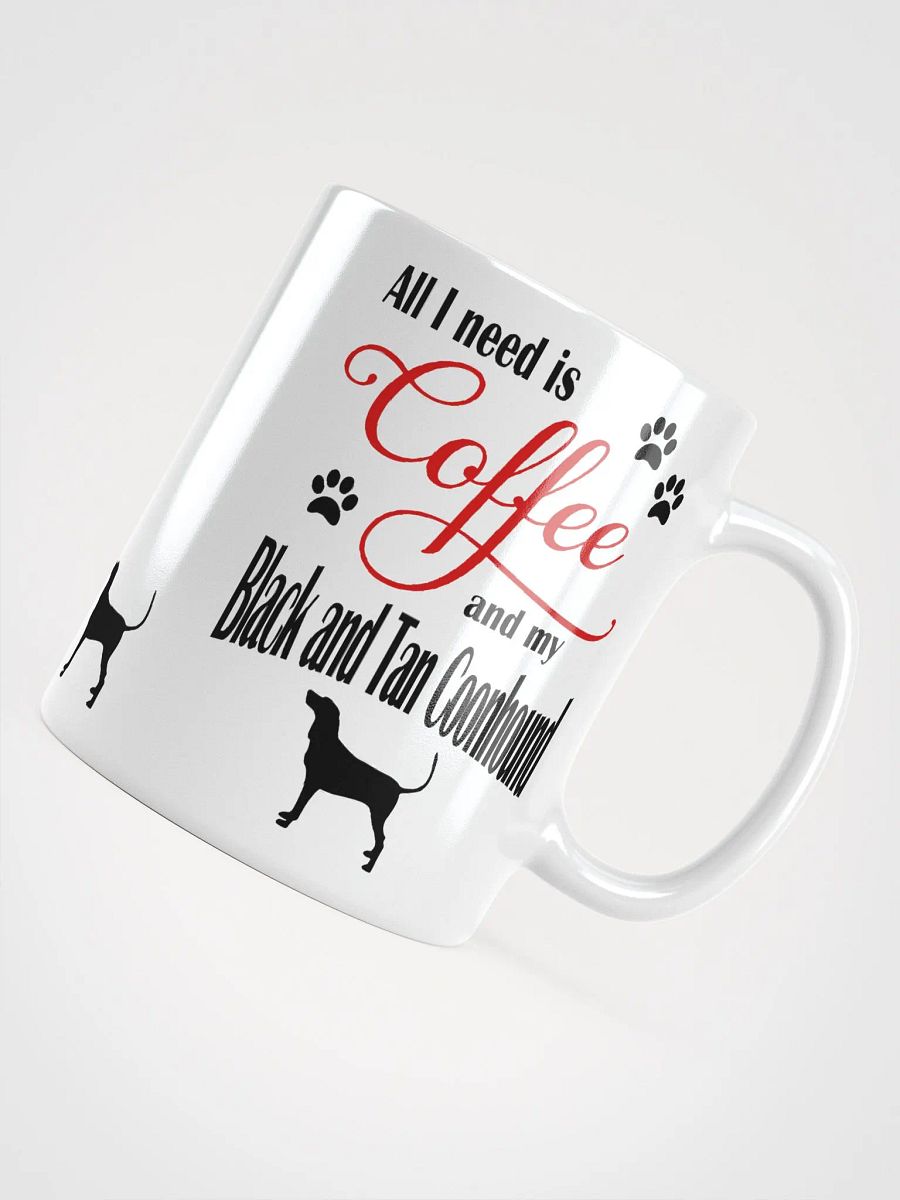 Coffee and my Black and Tan Coonhound Mug product image (4)