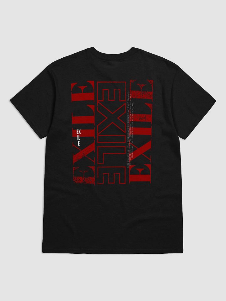 EXILE // Fragmented Echo | Graphic Tee | Streetwear | Unisex Cotton T-Shirt product image (2)