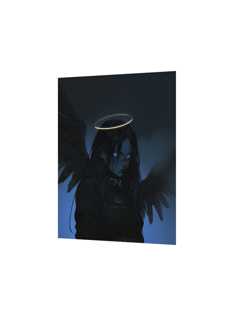 Gothic Angel Halo Poster product image (9)