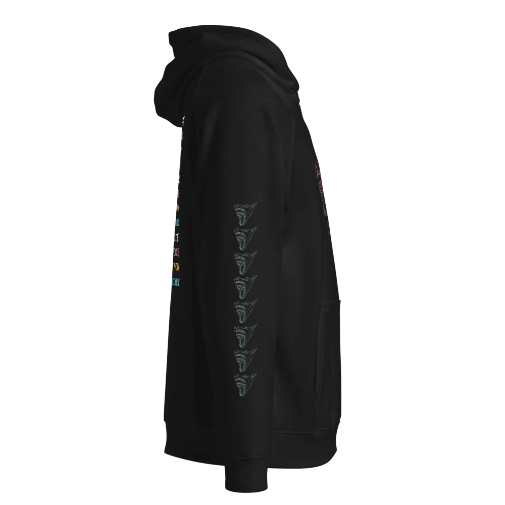 Sharp Teeth, Sharp Words hoodie product image (4)