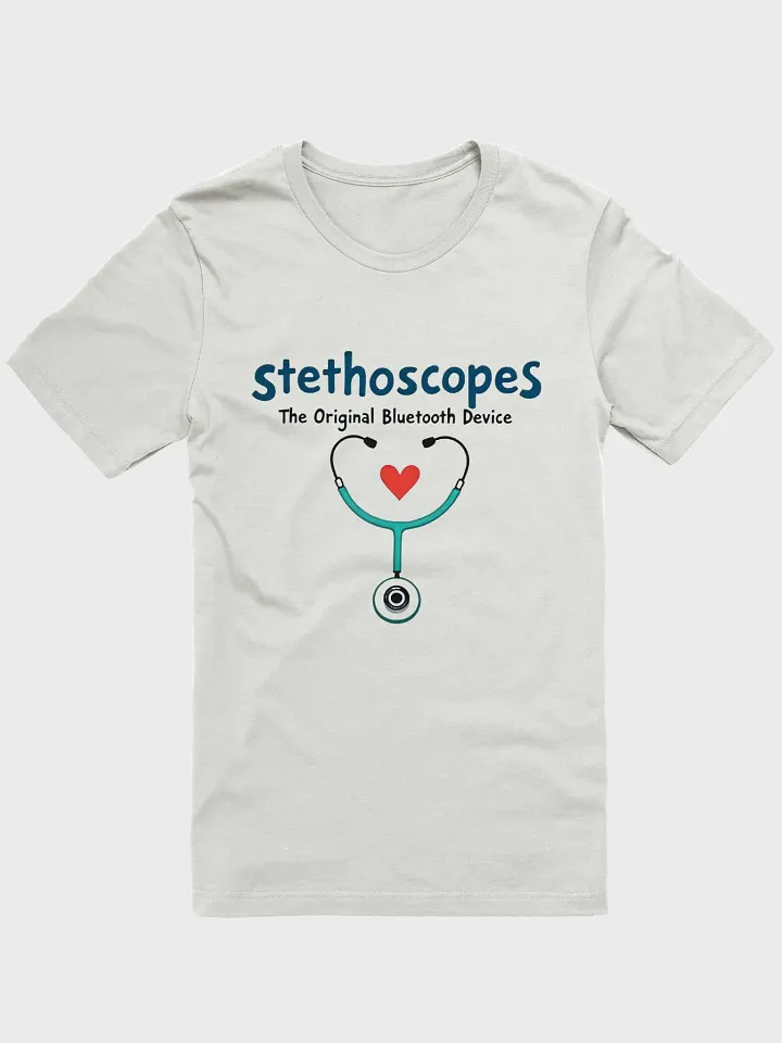 Heartbeat Bluetooth Stethoscope T-Shirt product image (1)