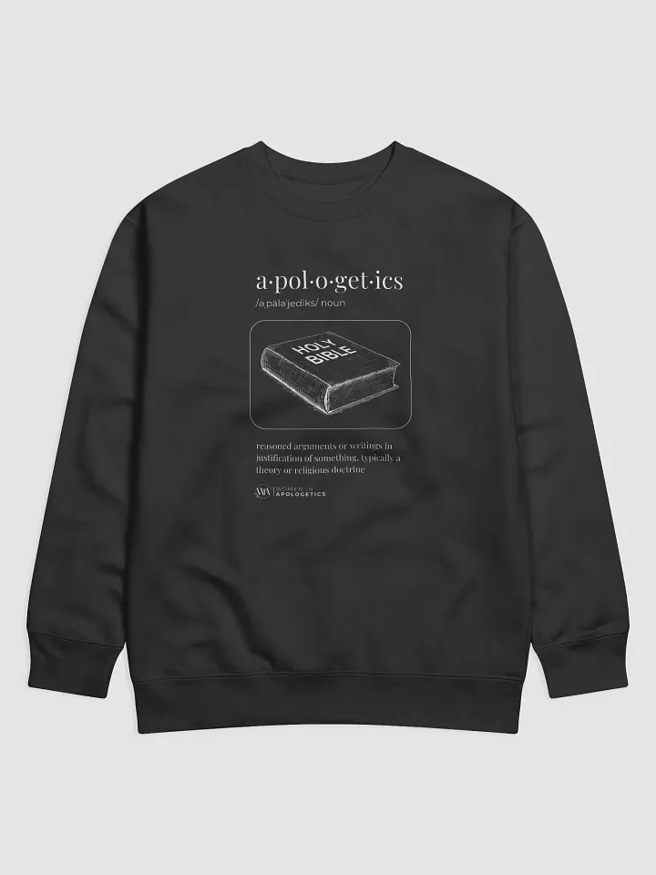 Apologetics Definition Graphic Crewneck product image (2)