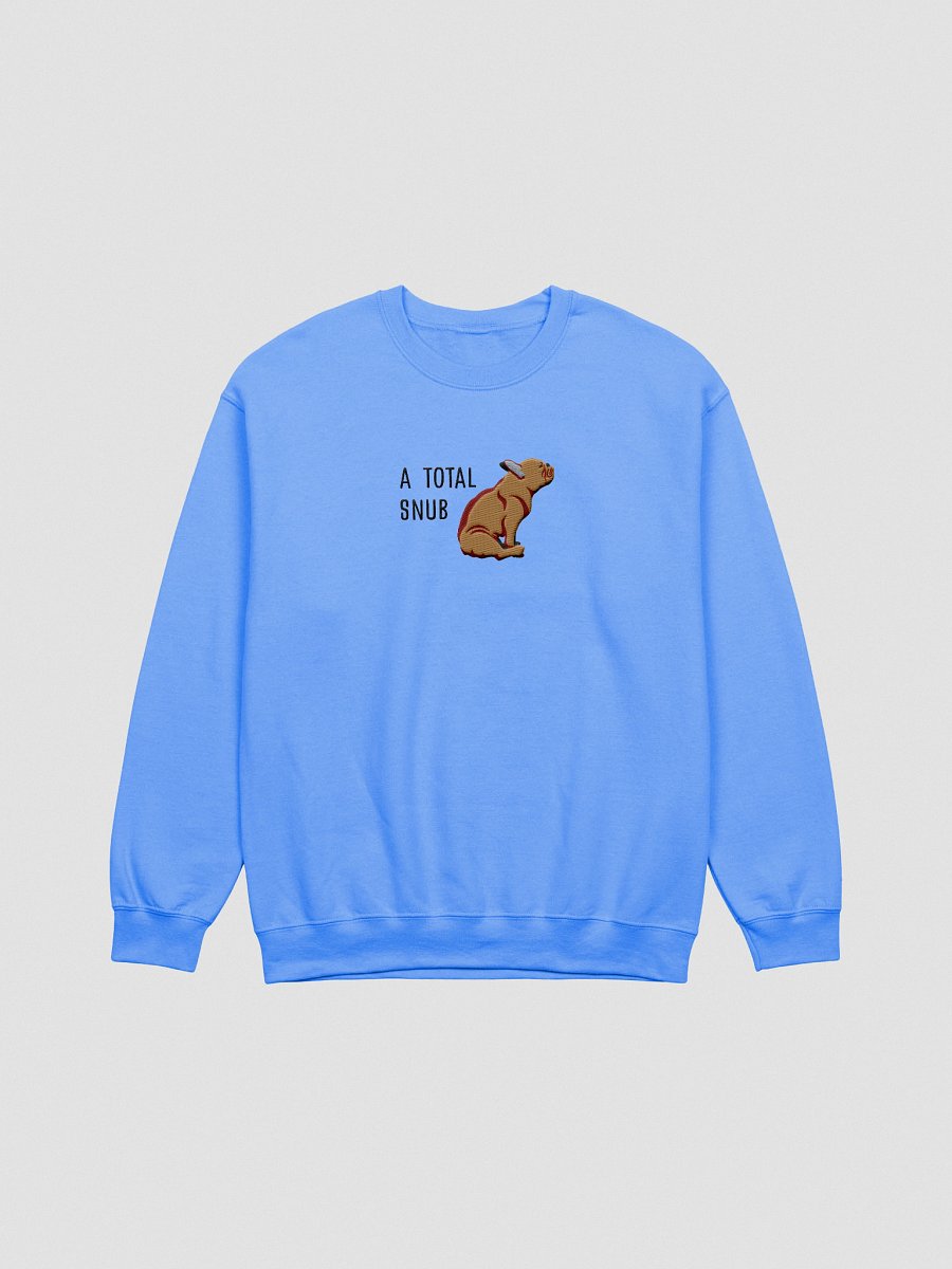 A Total Snub Sweatshirt (Embroidered) of a French Bulldog(Tan) product image (7)
