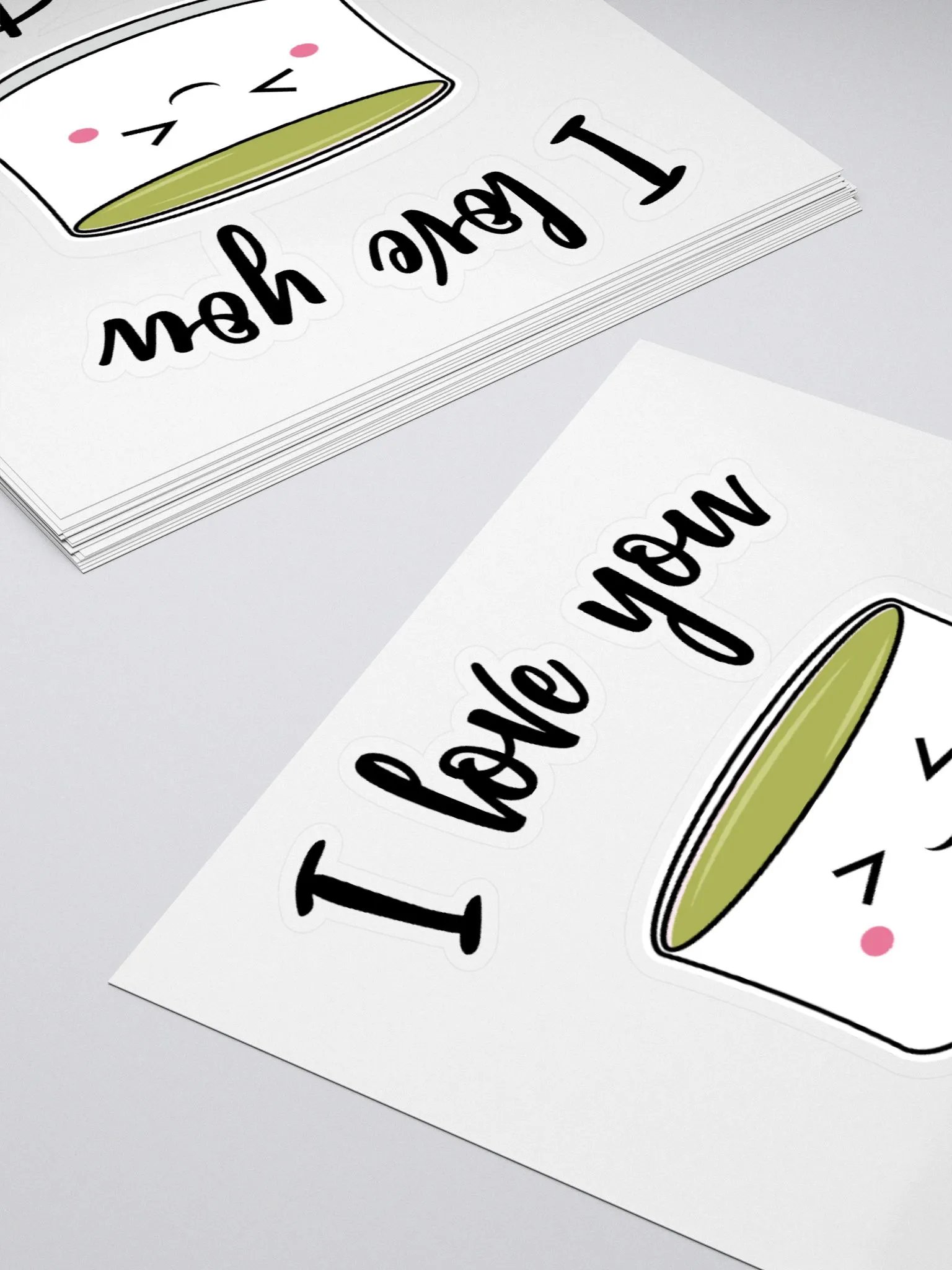 I Love You So Matcha Sticker product image (4)