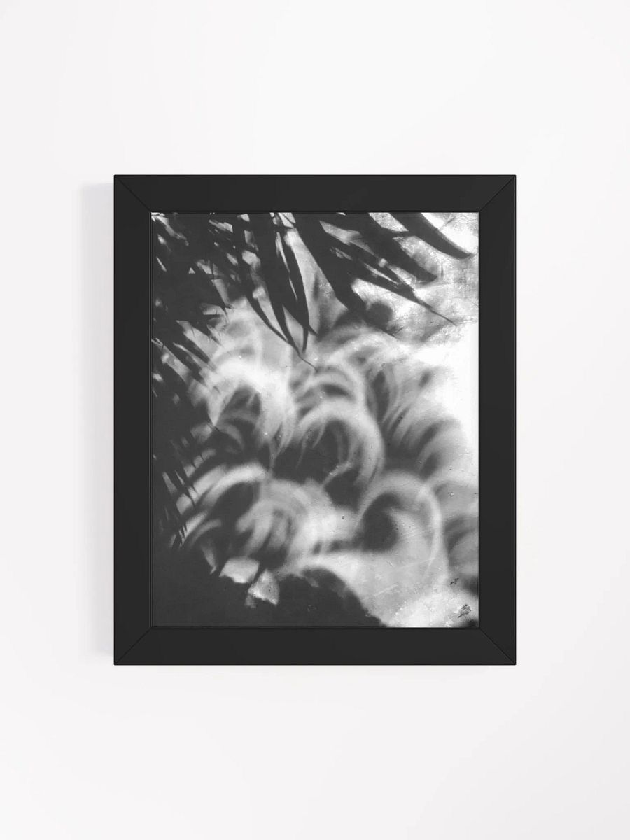 Crescents of Light from the Eclipse - Print 3 - Framed Poster product image (4)
