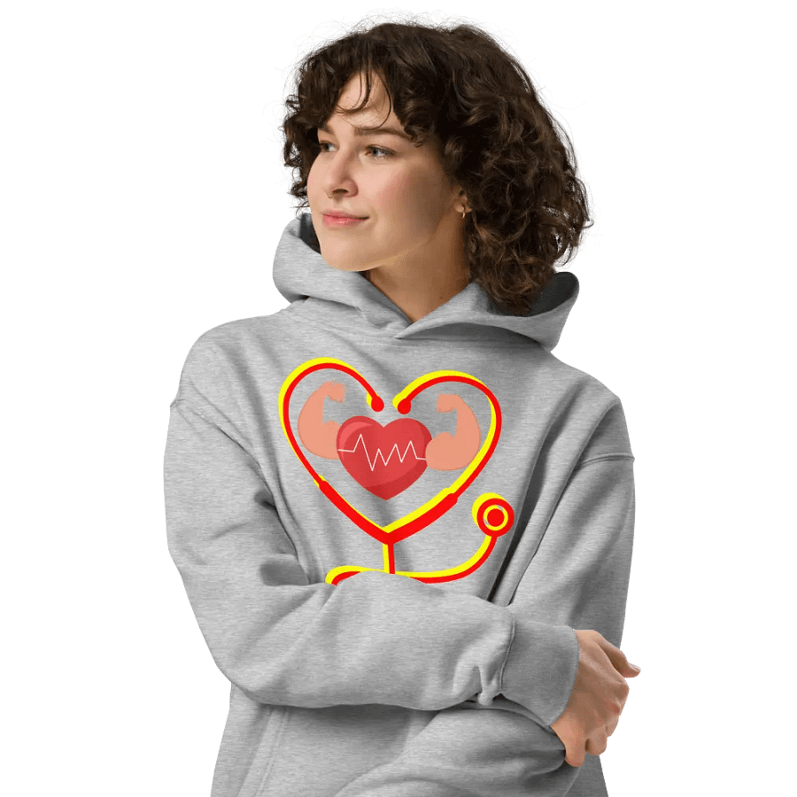 Heartbeat Flex Oversized Hoodie product image (14)