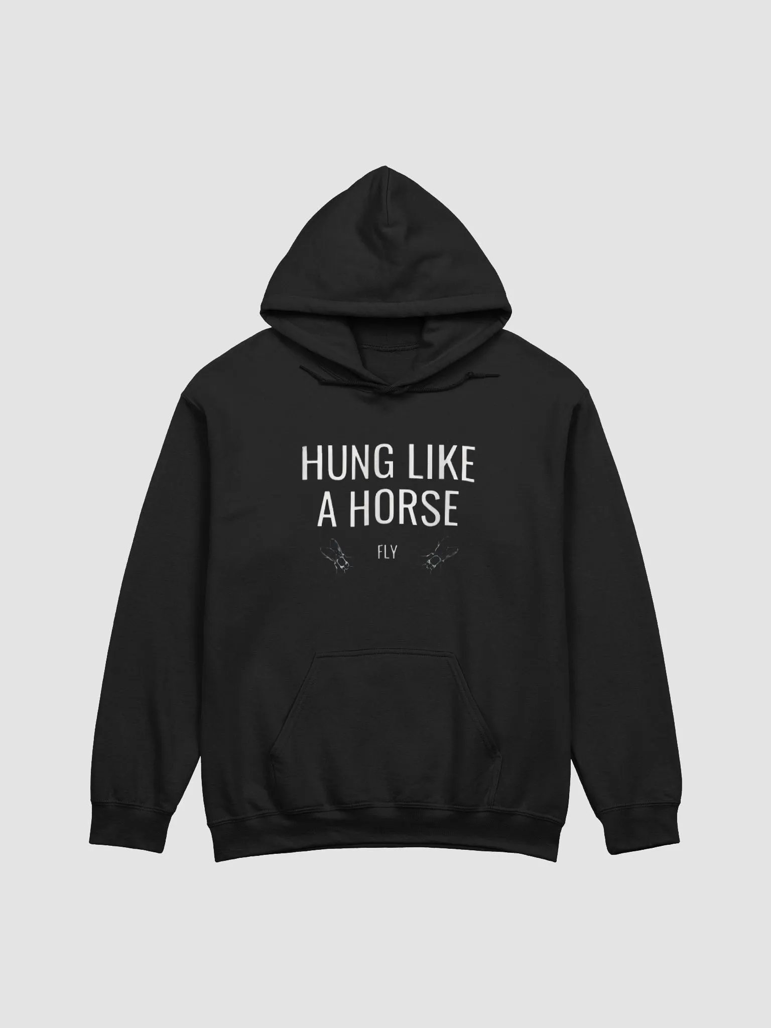 Hung Like A Horse Fly Hoodie product image (1)