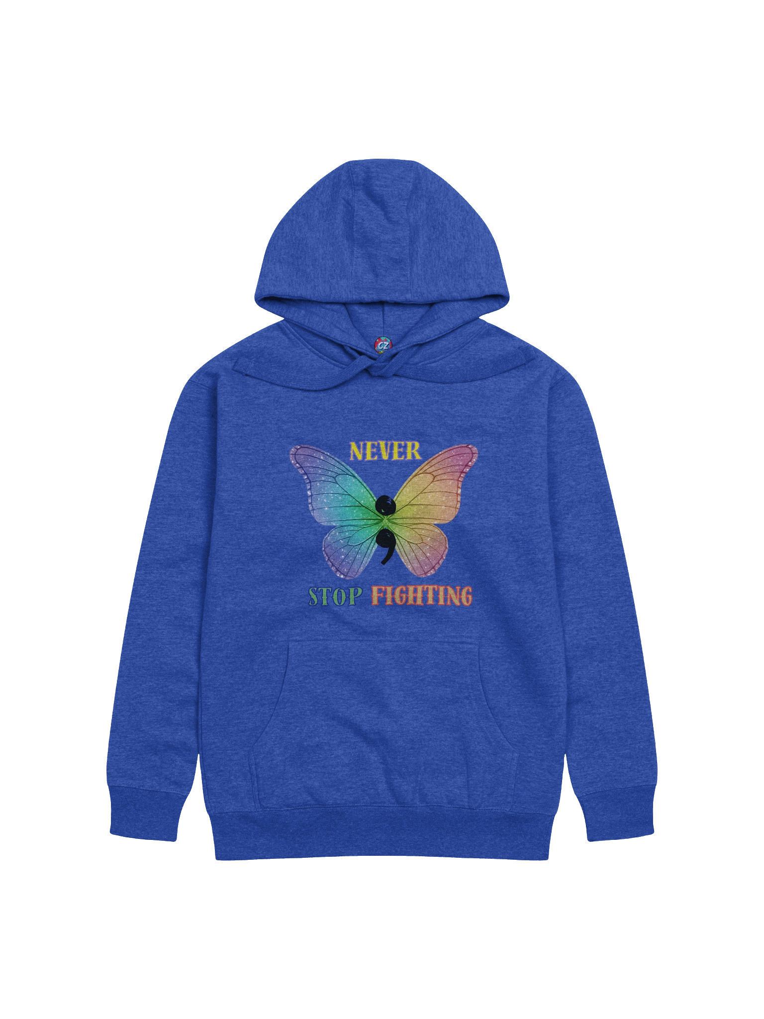 Never Stop Fighting Unisex Hoodie product image (3)