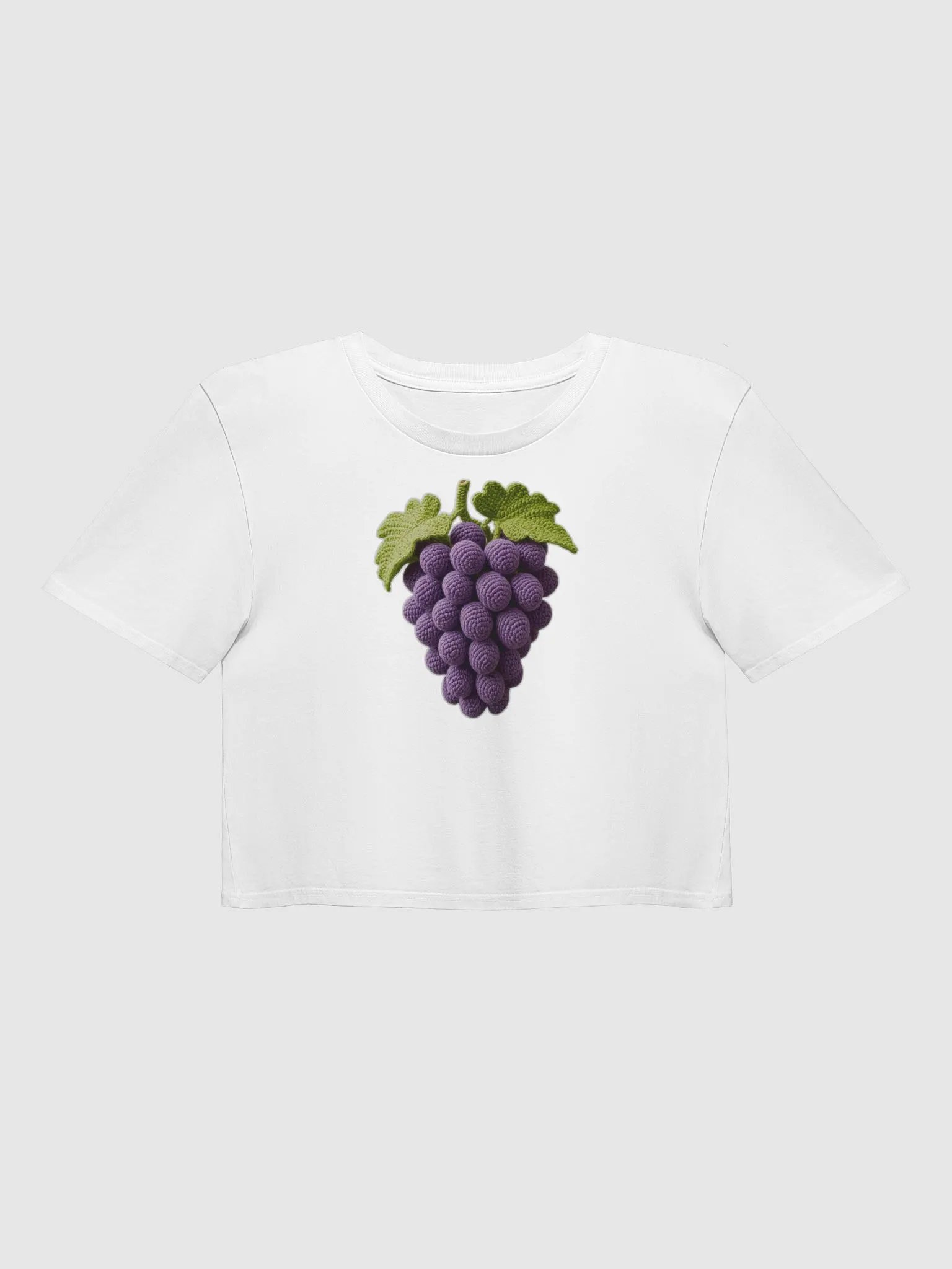 CozyAvocado Women's Premium Grape Slice Crop Top #7 product image (1)