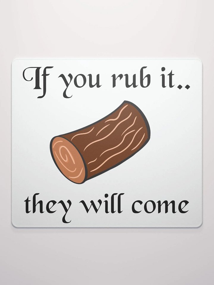 If you Rub it Mouse Pad product image (2)