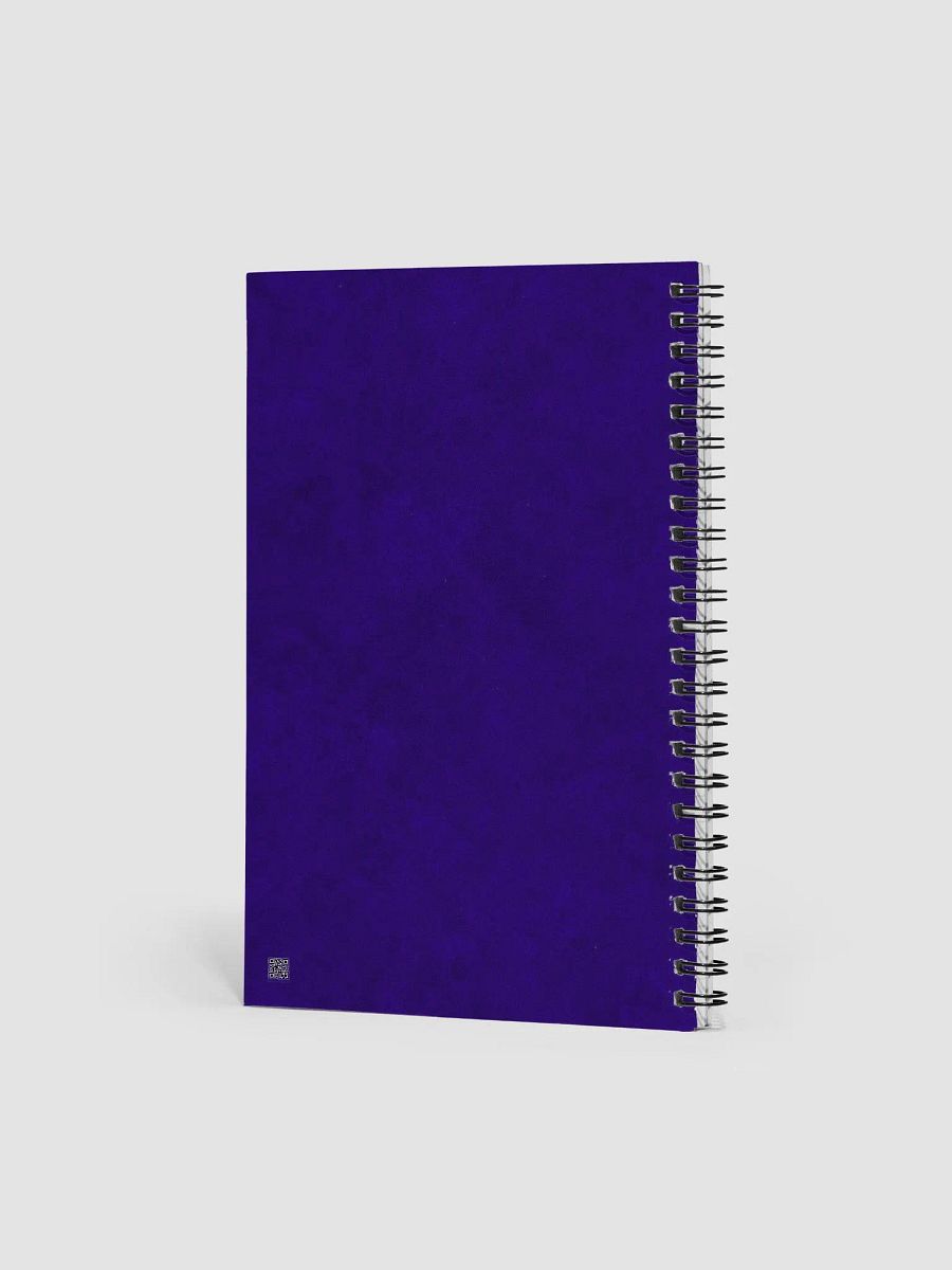 Psychedelic Cat with Swirling Coffee Art Spiral Notebook product image (2)