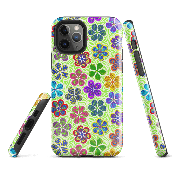 Festive Flowers Tough iPhone® Case product image (2)