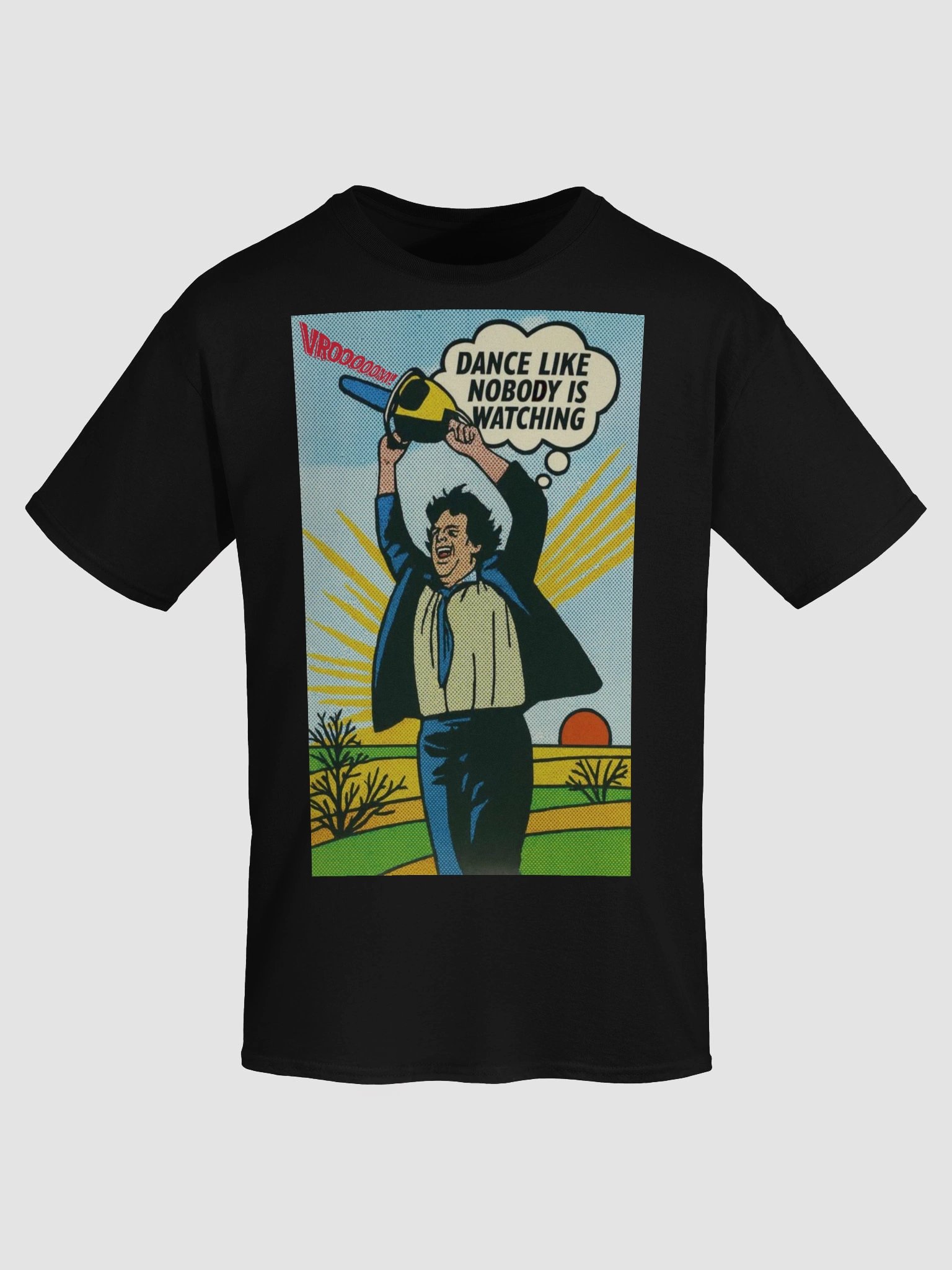 Texas Chainsaw inspired Dance Like Nobody Is Watching Tee product image (7)