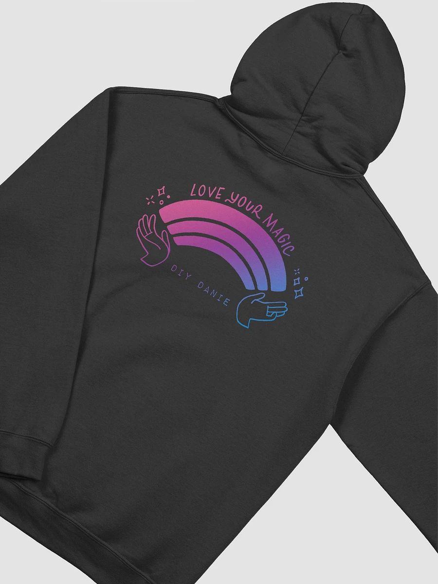 LOVE YOUR MAGIC HOODIE - Ombre txt product image (21)