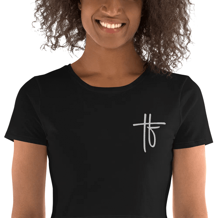 TF Embroidered Bella+Canvas Women's Crop Tee product image (1)