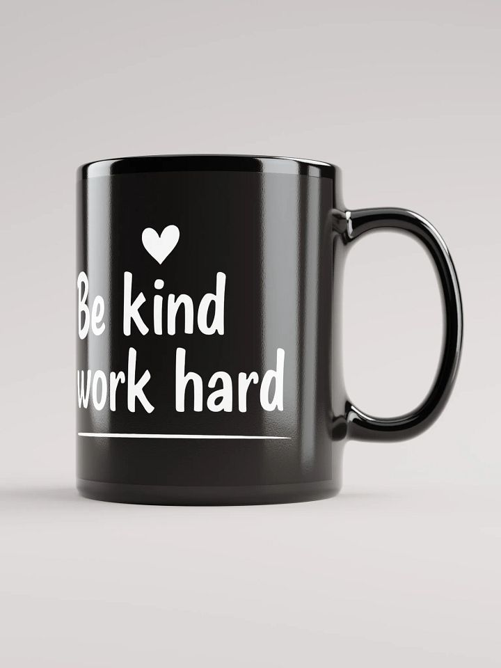 Unlock Your True Potential with Gigi Hadid’s Inspiring Mantra:  Be Kind, Work Hard  — The Mug That Transforms Your Daily Grind into a Journey of Success and Compassion product image (1)