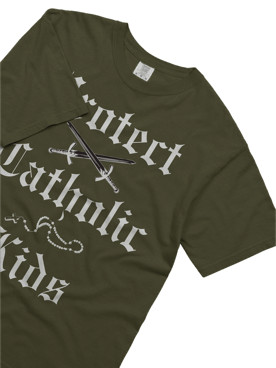 Protect Catholic Kids - T Shirt - Sage product image (5)