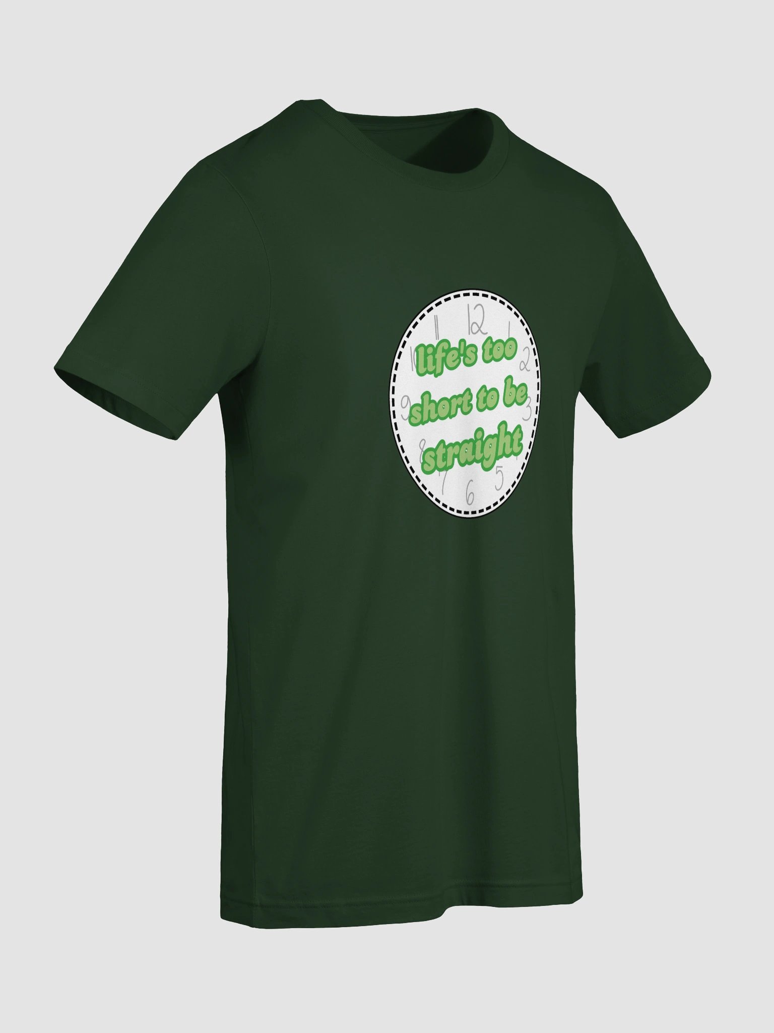life's too short to be straight aromantic t-shirt product image (9)