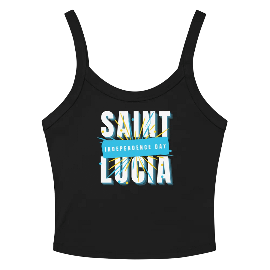Saint Lucia Independence Day Celebration Tank Top product image (13)